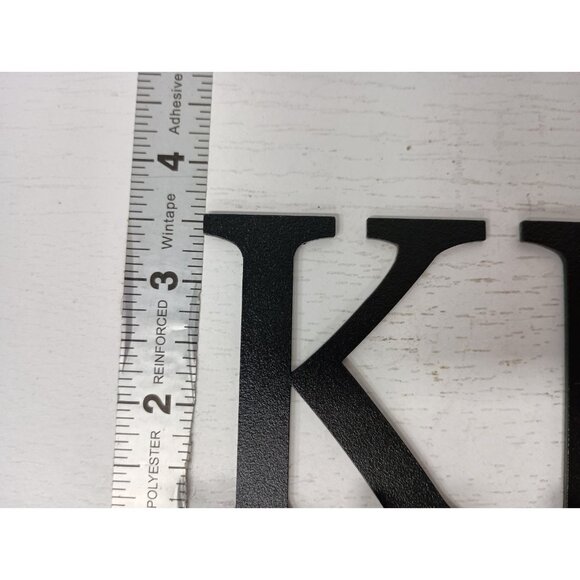 Vintage Black Metal Keys Carved Wall Hanging Key Holder Rack 7 Hook Industrial - Picture 5 of 5